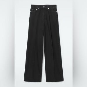 COS Black Tide Wide-Leg Jeans